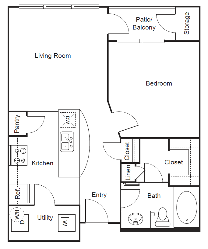 A2 floor plan