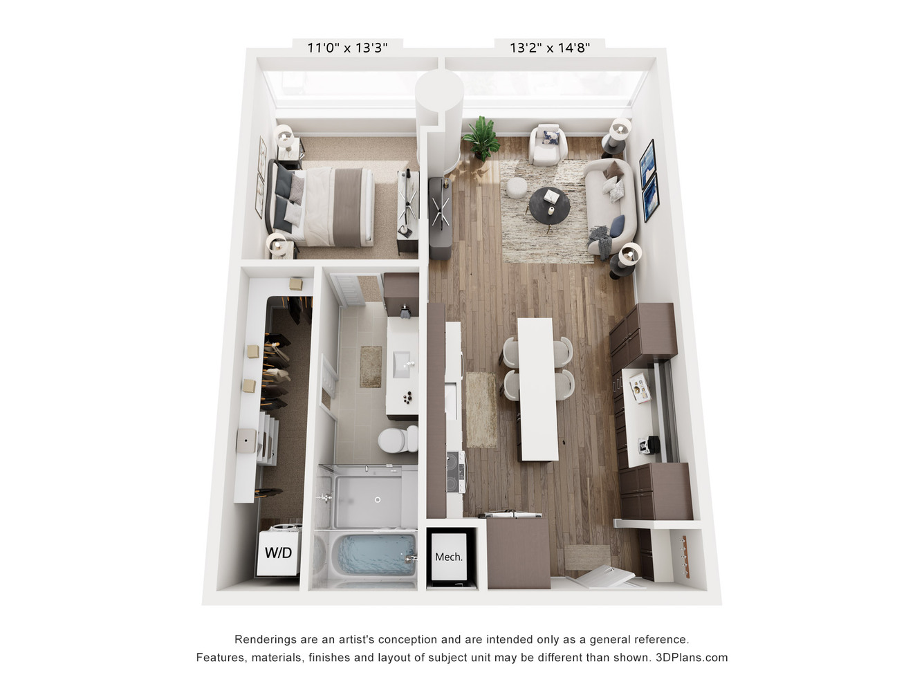 A2 floor plan