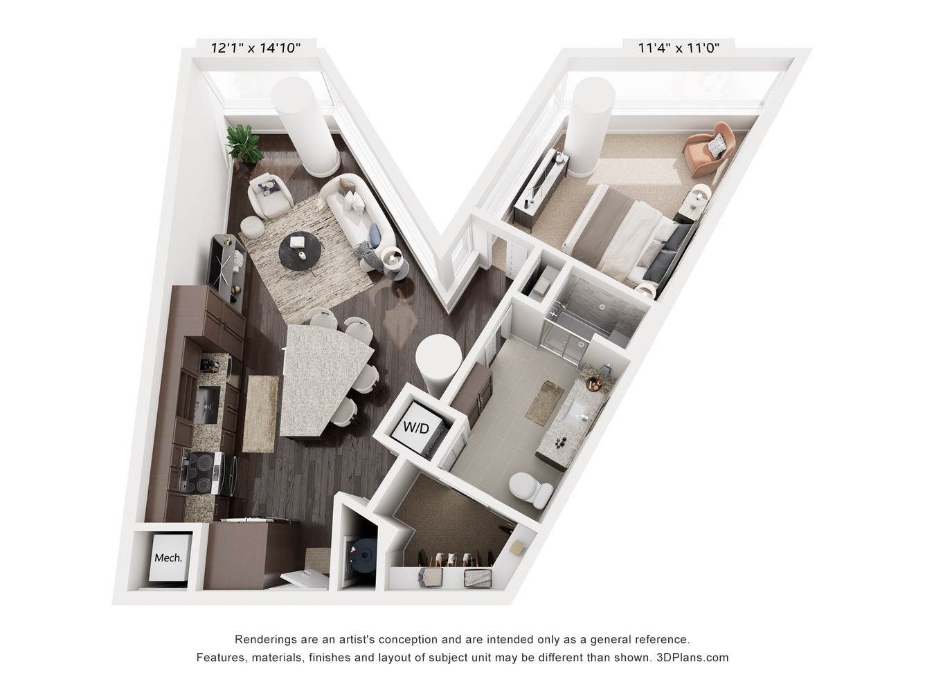 A3 floor plan