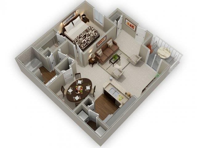 Hickory floor plan