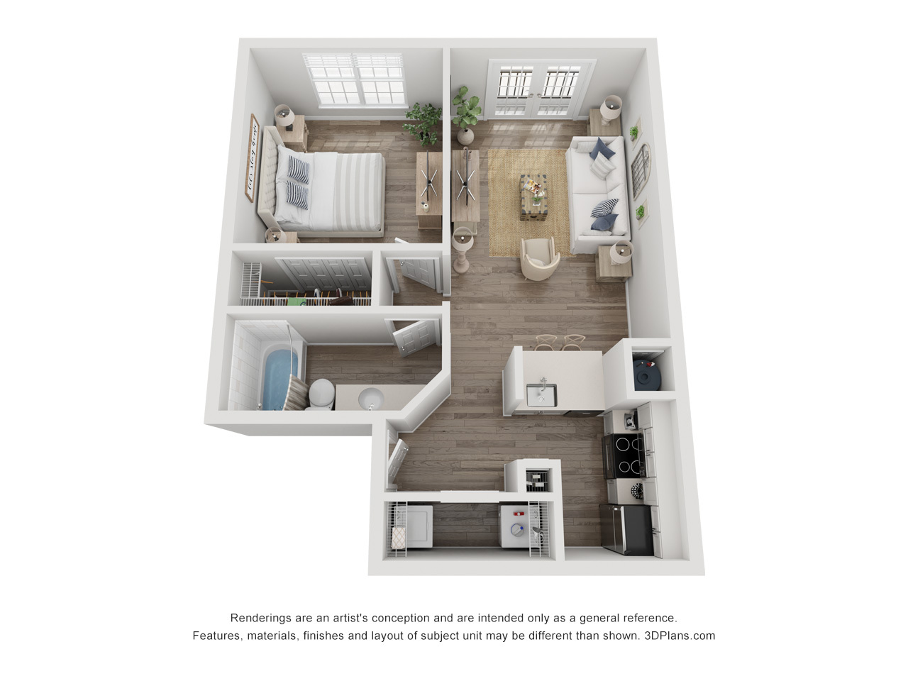 A1 floor plan