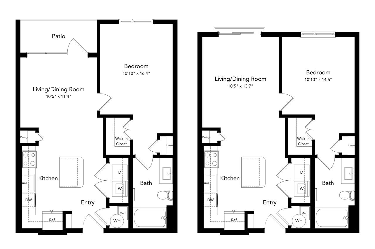 A1 Income Restricted floor plan