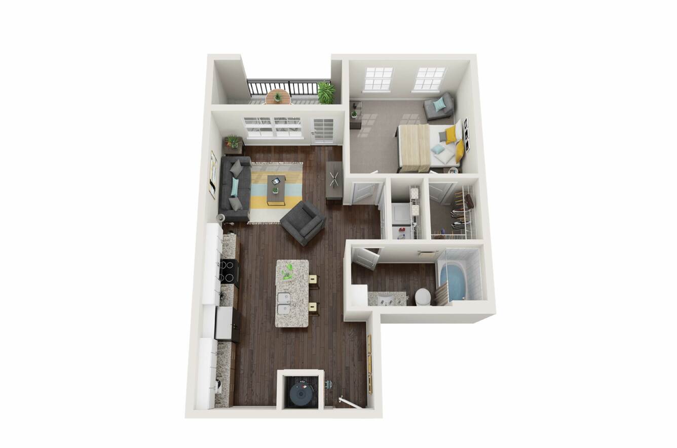 Harbor floor plan