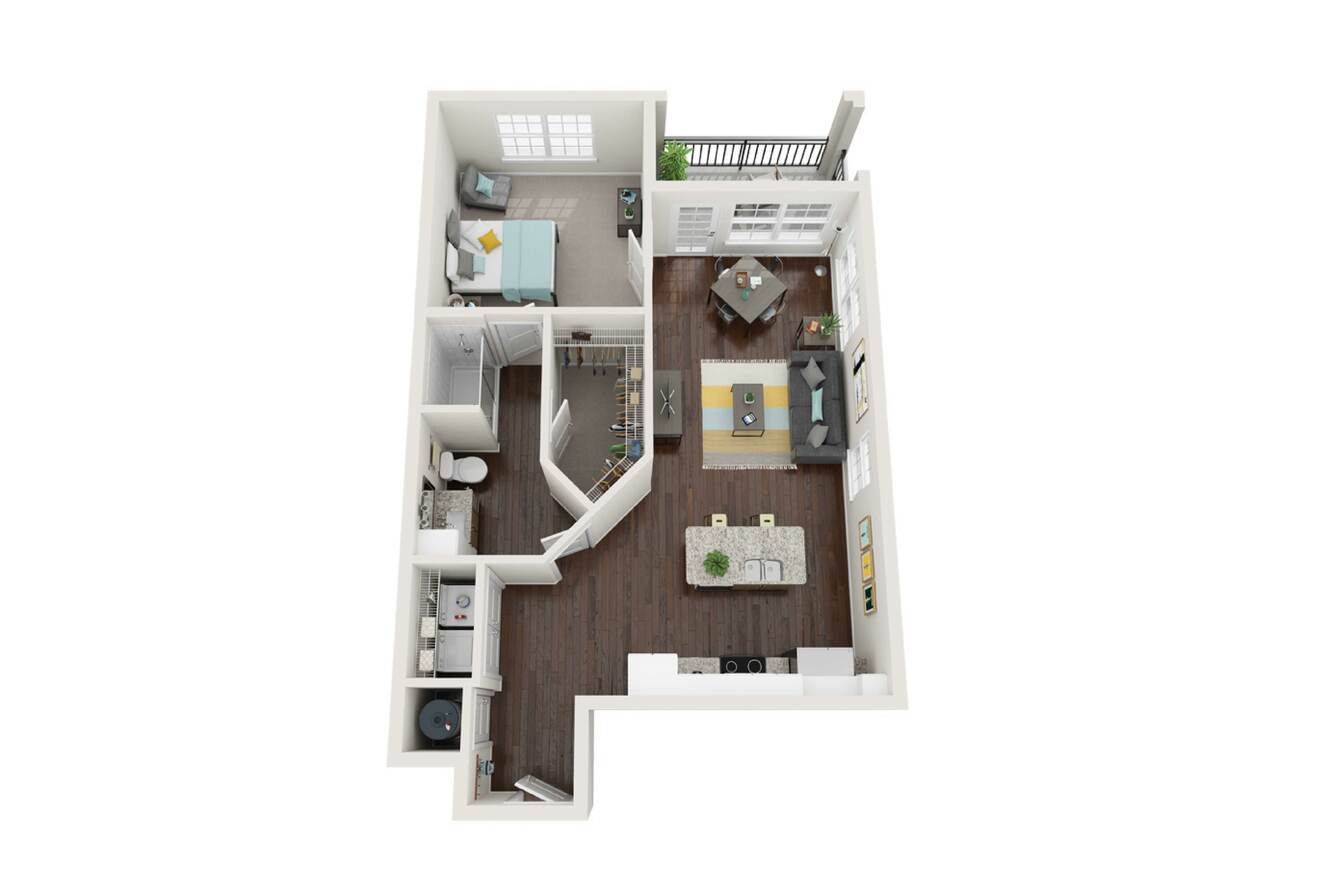 Oasis floor plan