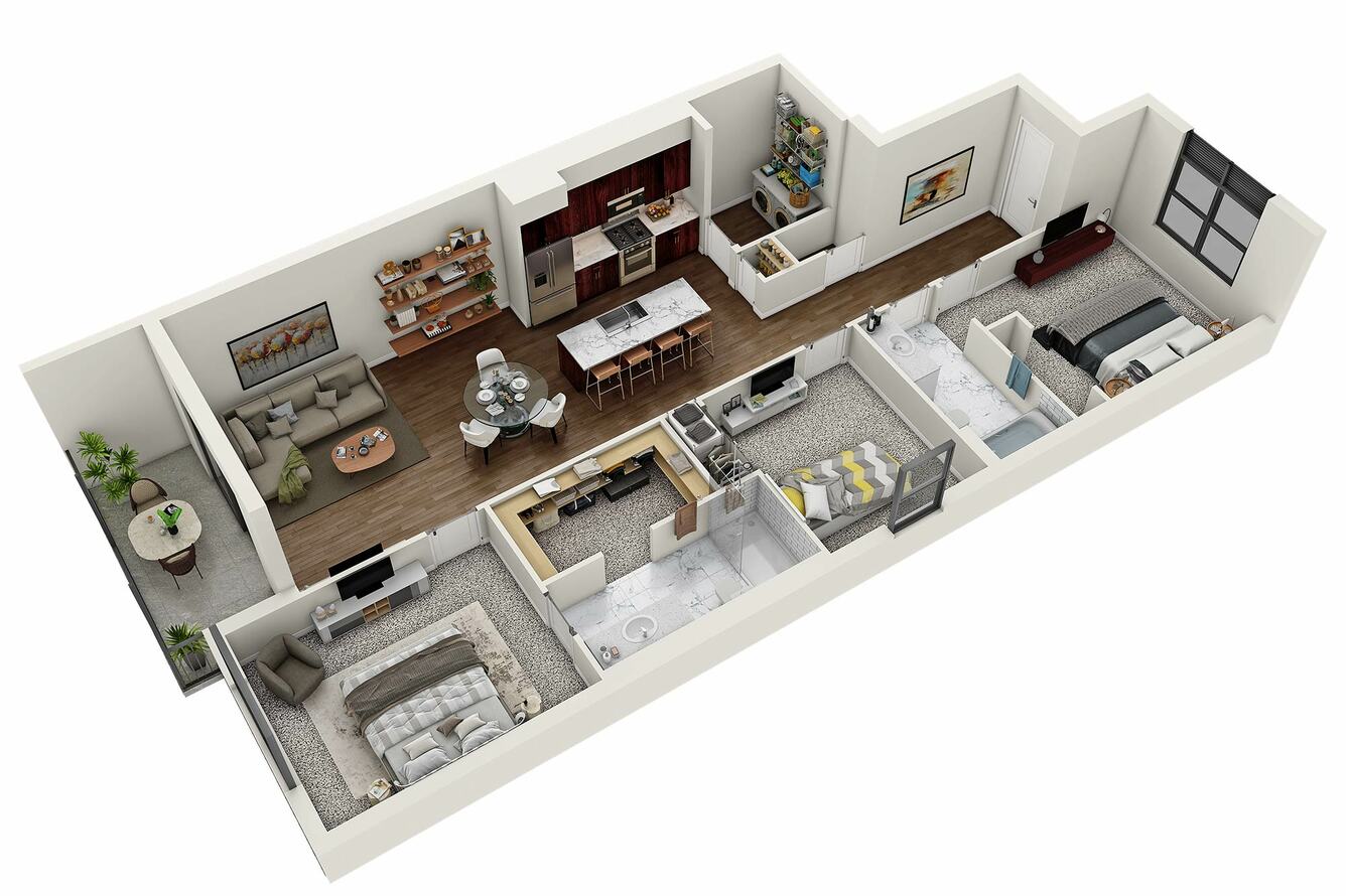 C1 floor plan