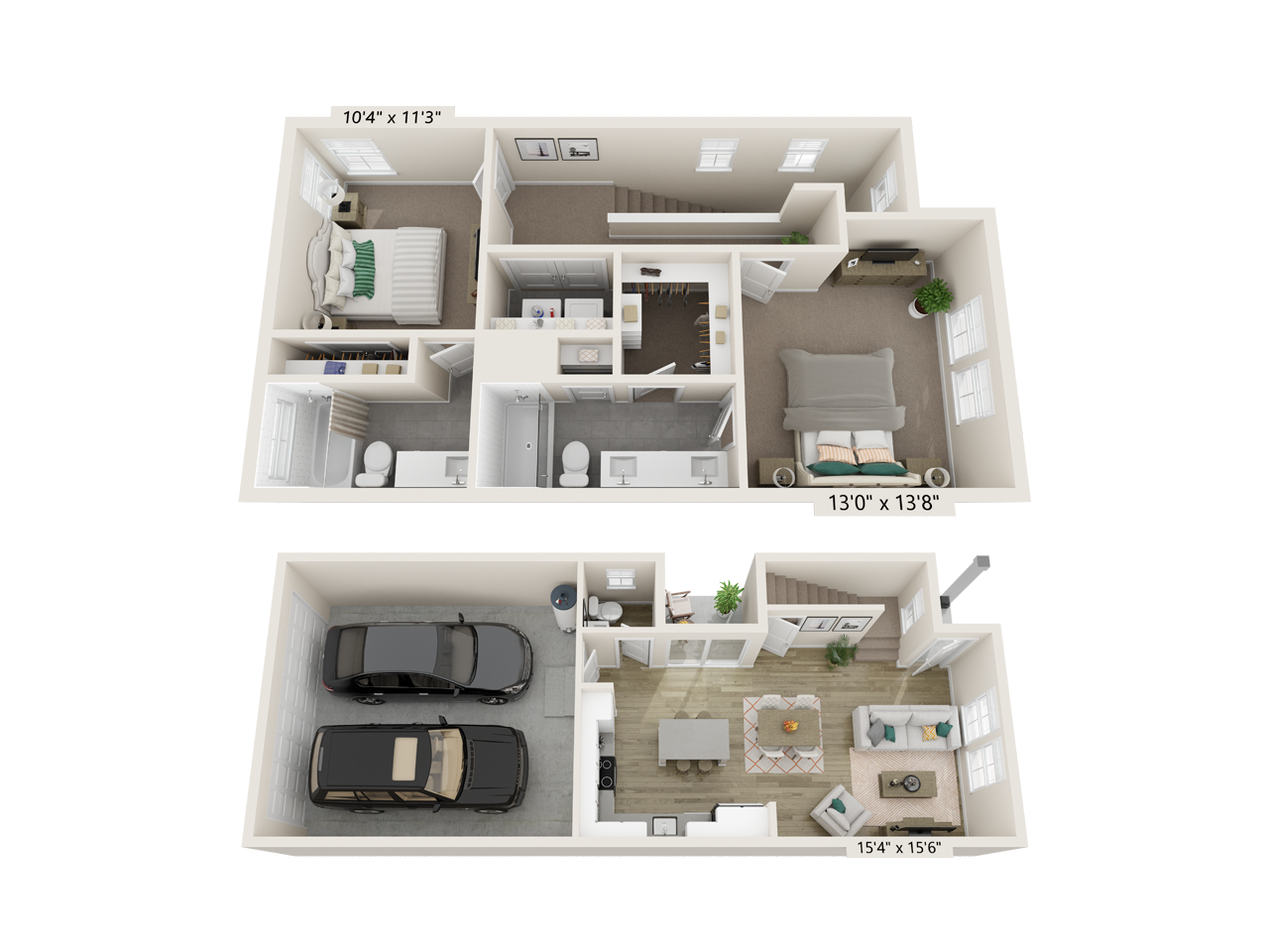 B2D floor plan