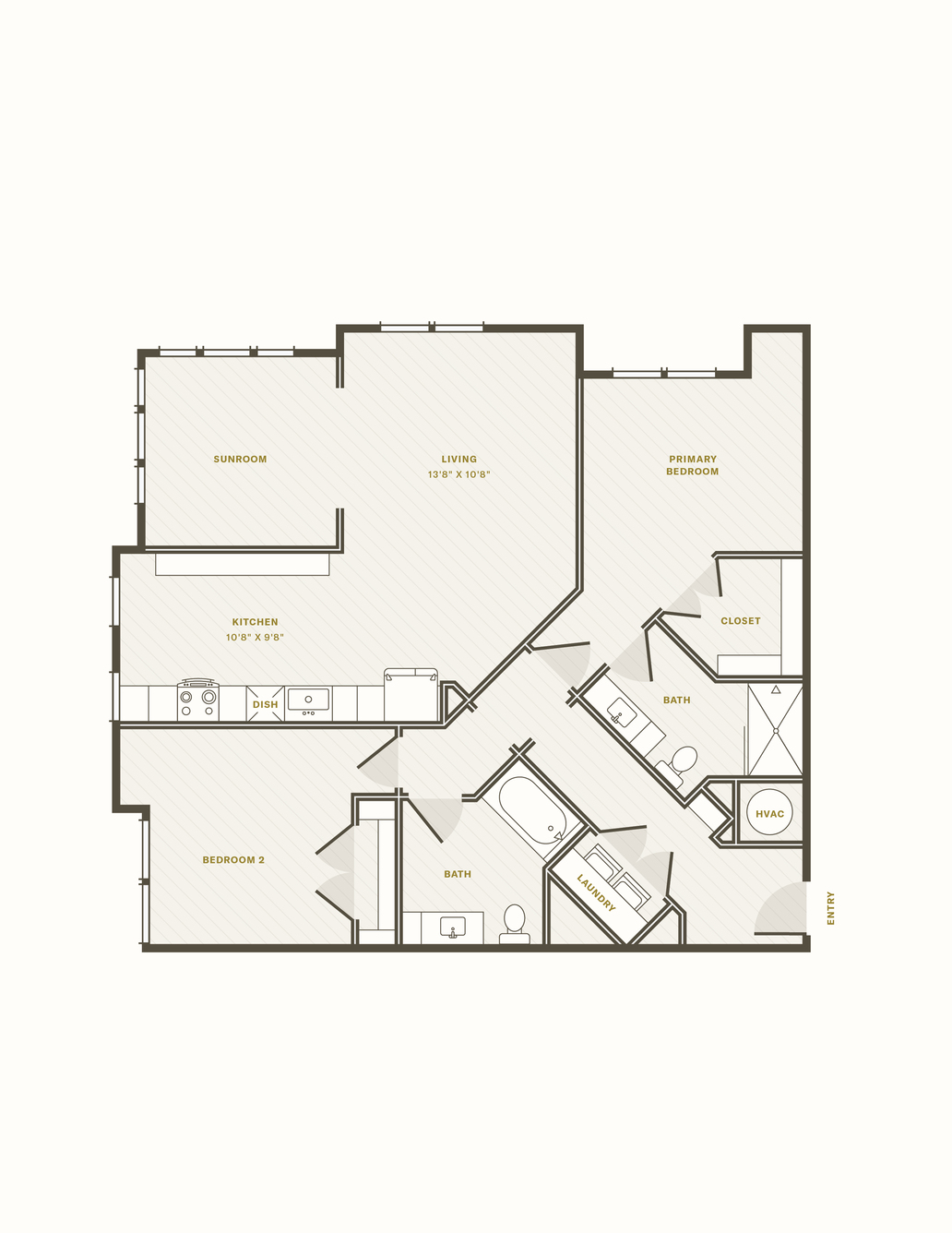 The Garden floor plan