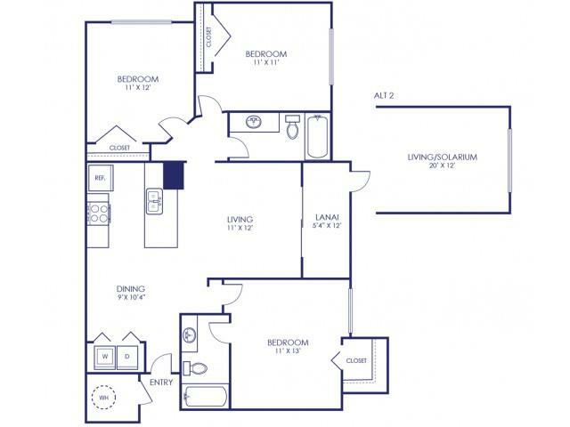 EGRET RENOVATED floor plan