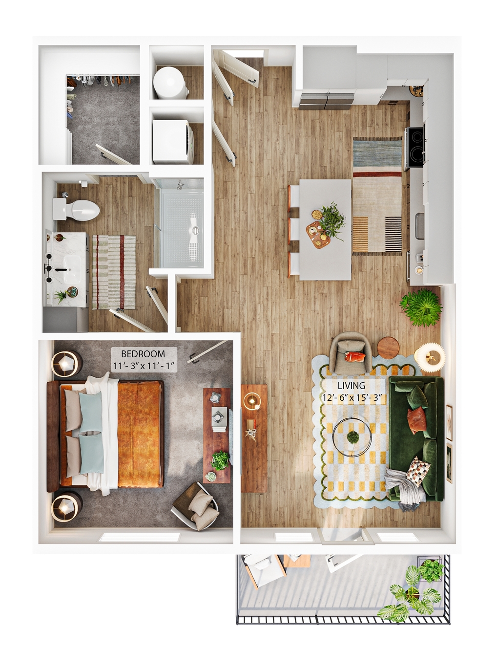 A4 floor plan