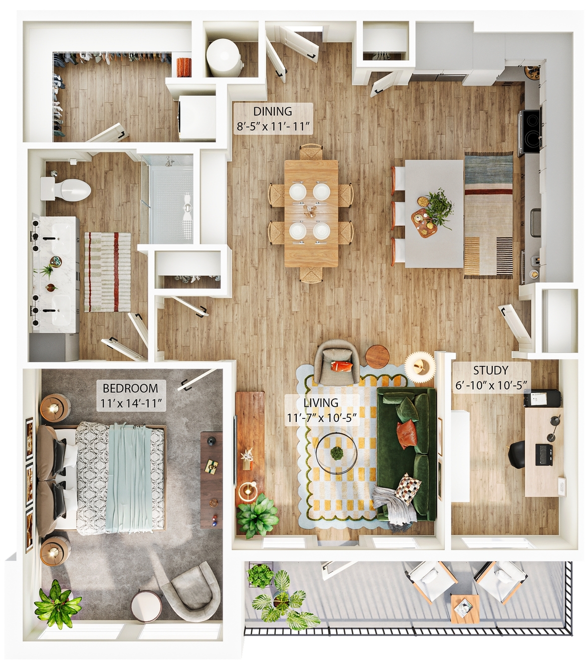A10B floor plan