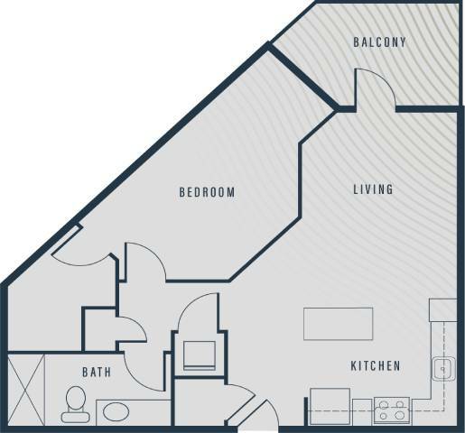 The Saluda floor plan