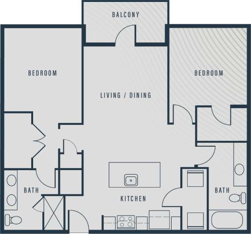 The Reedy floor plan