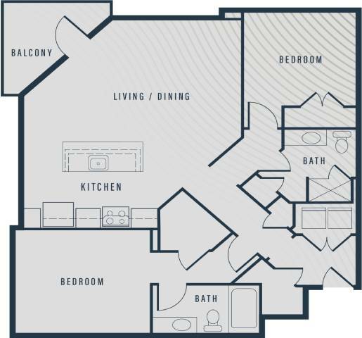 The Gilder floor plan
