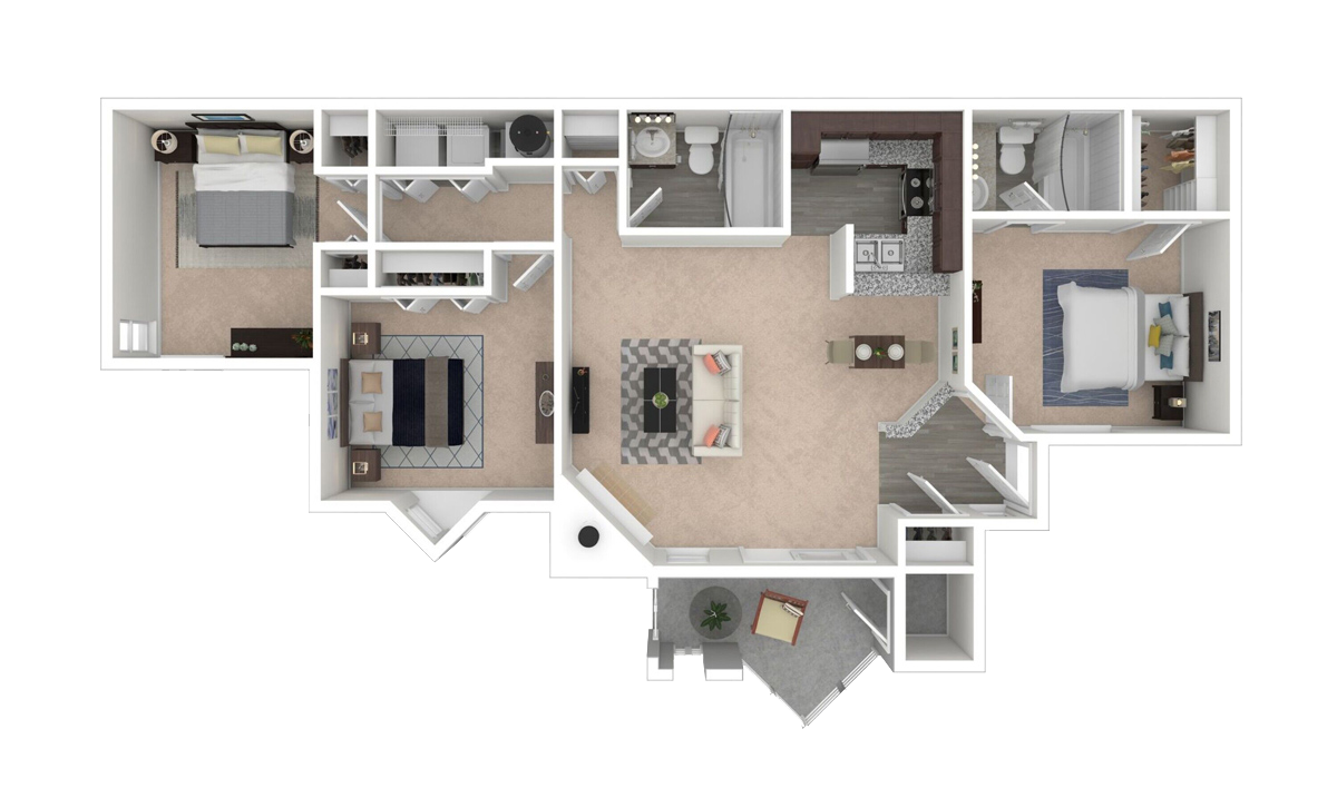 The Buckingham floor plan