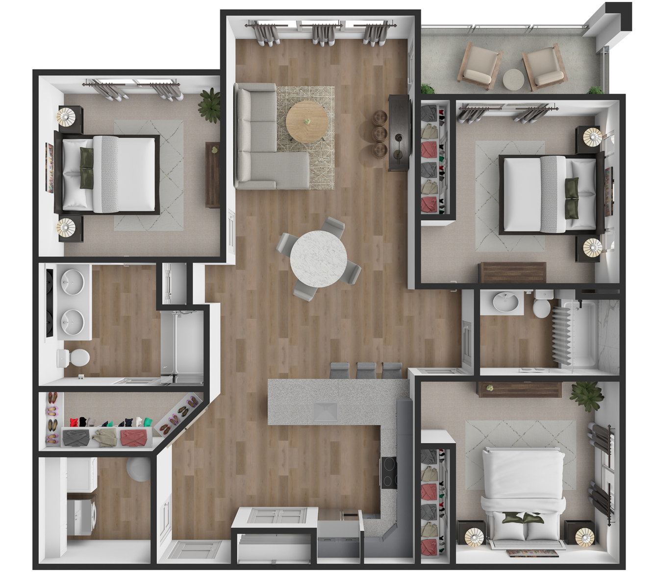 Grand floor plan