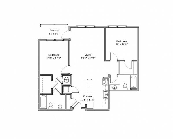 B6 floor plan