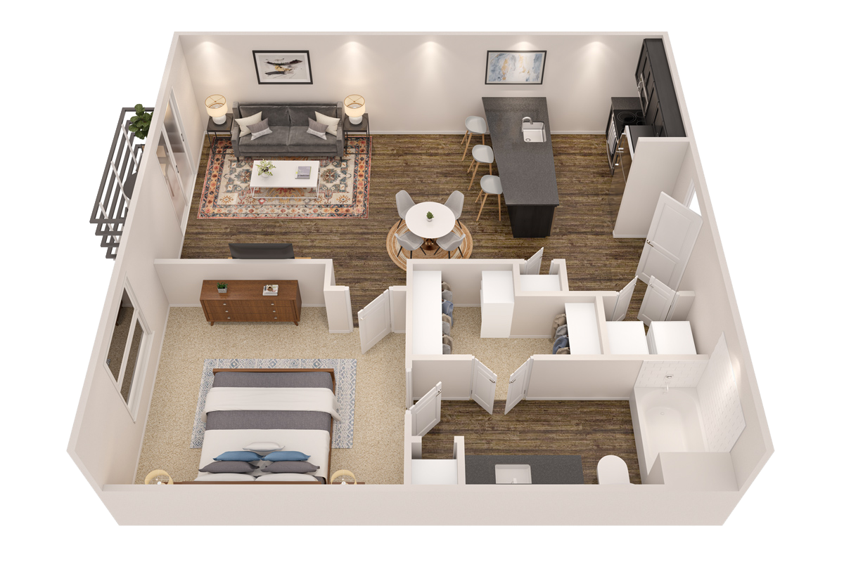 A2 floor plan