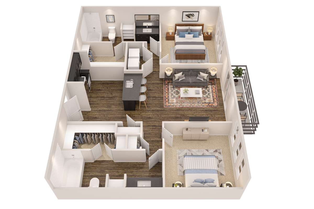 B2 floor plan