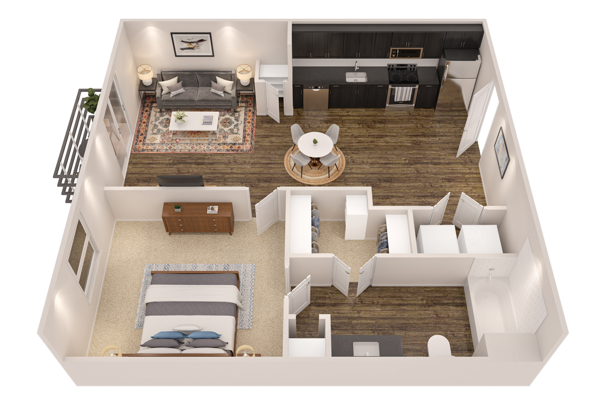 A1 floor plan
