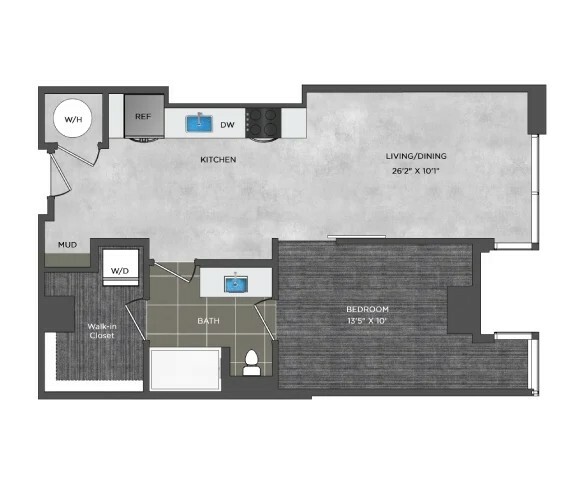 LA2 floor plan