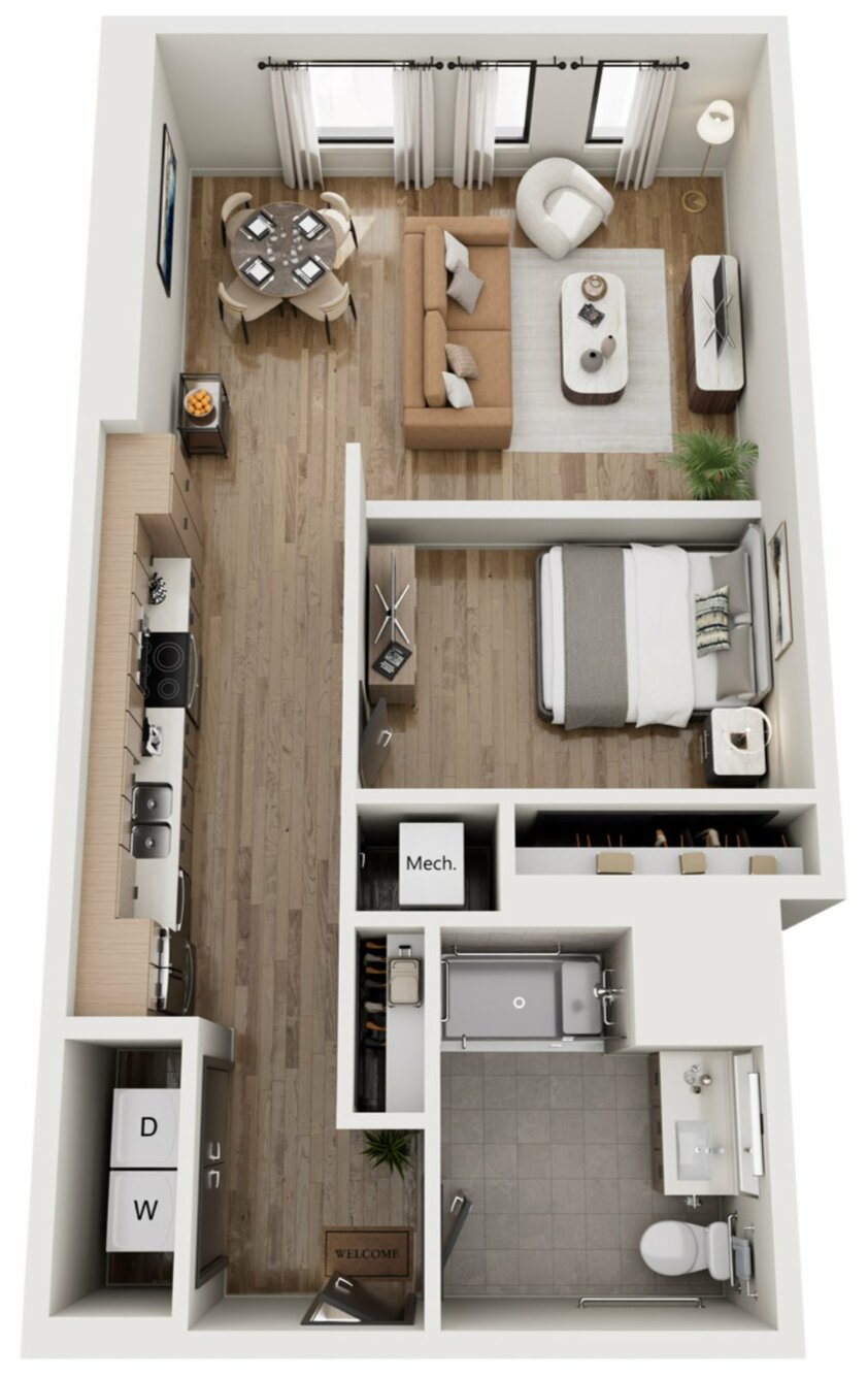 A13 floor plan