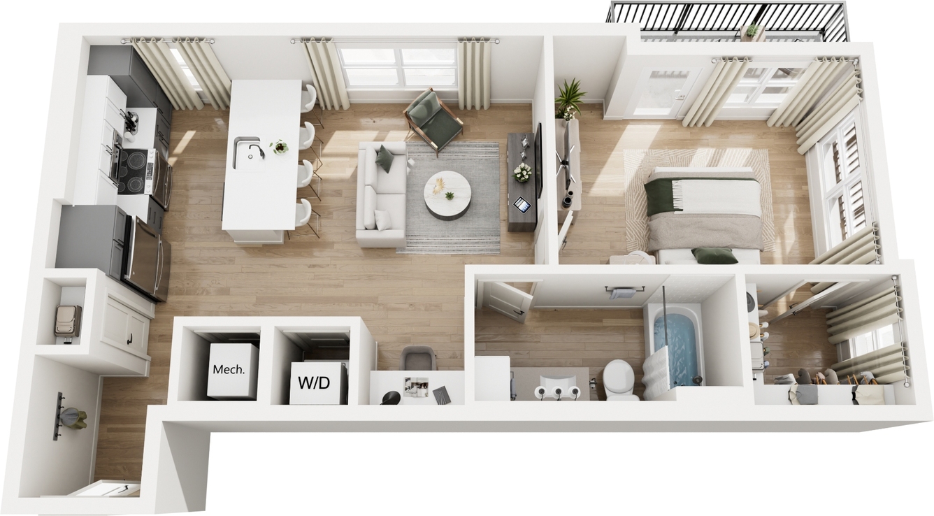 A0 floor plan