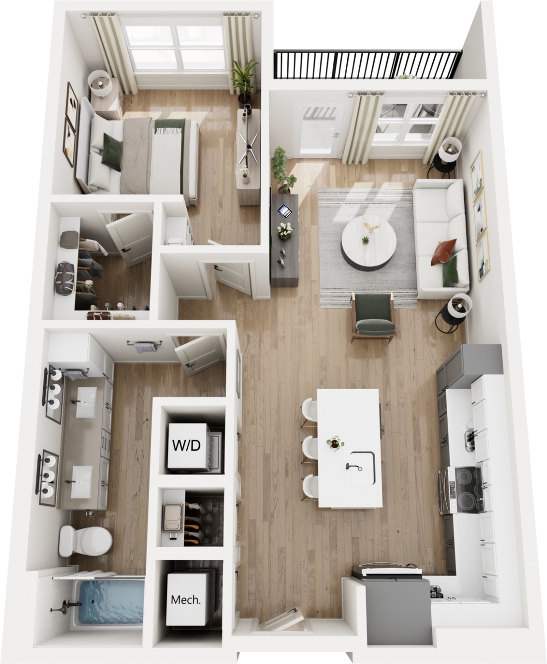 A2A floor plan