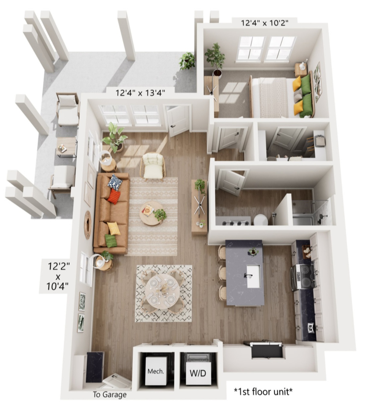 The Gallant floor plan