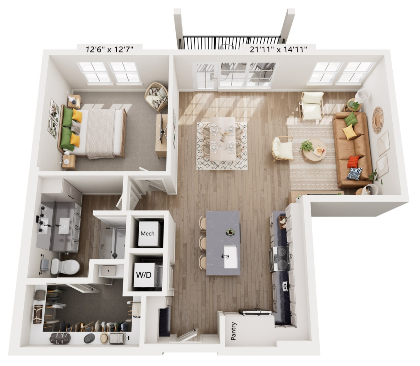 The Livery floor plan