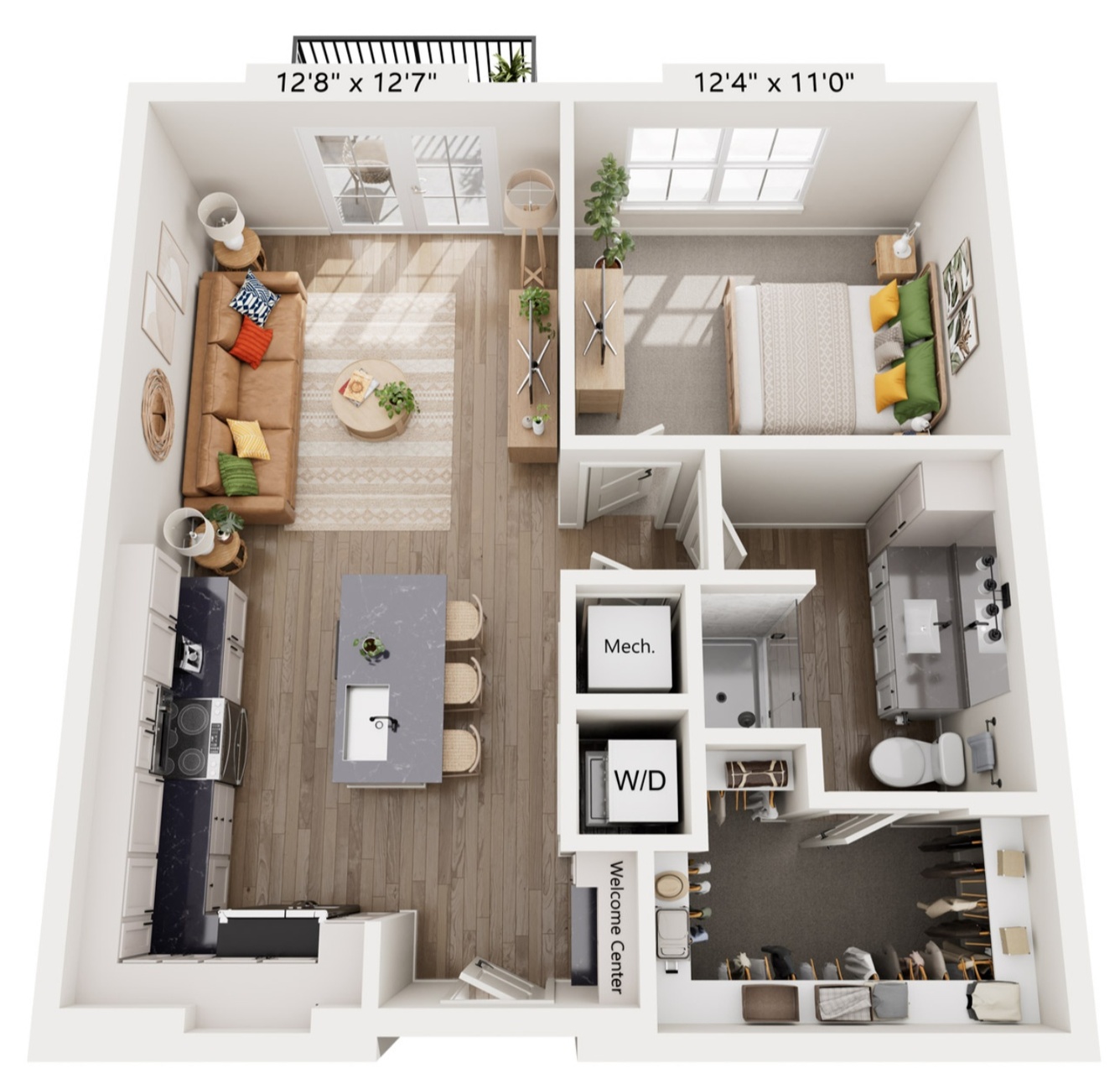 The Saddlecrest floor plan