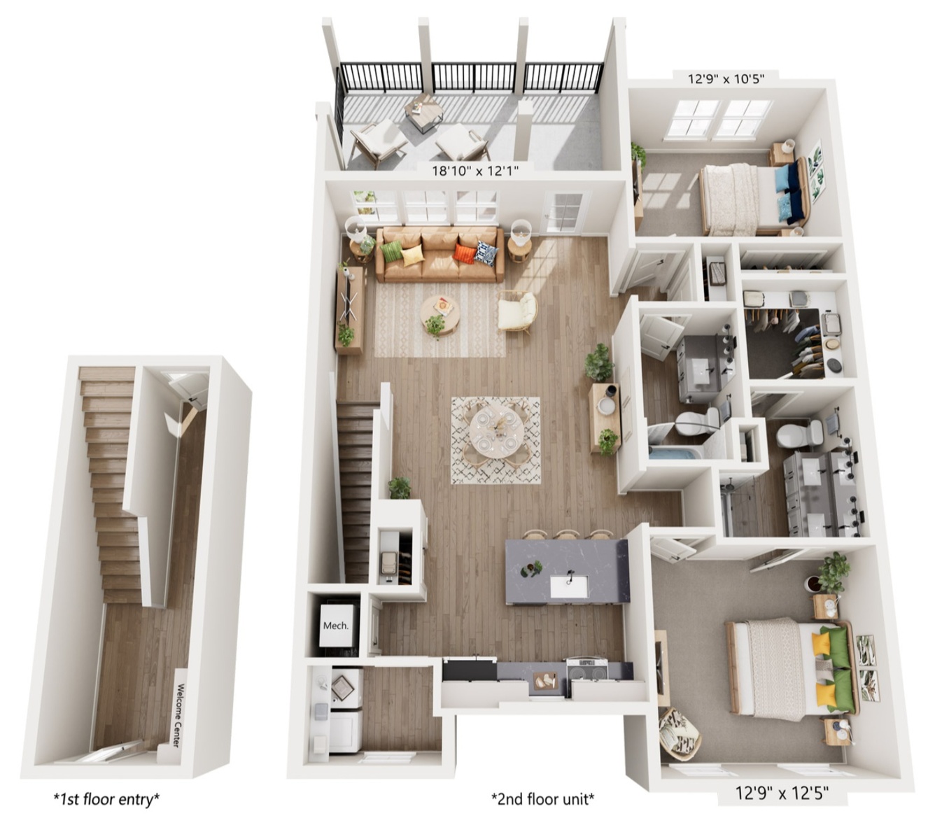 The Cavalier floor plan