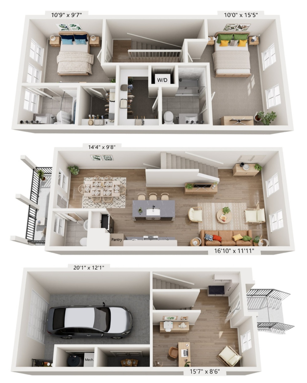 The Lexington floor plan