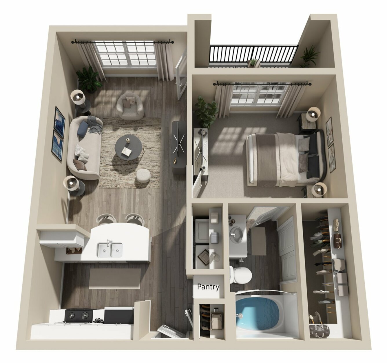 A1 floor plan