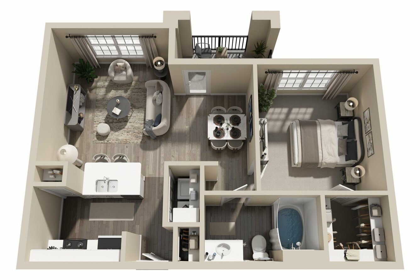A2 floor plan