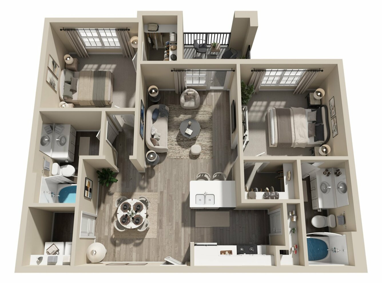 B2 floor plan