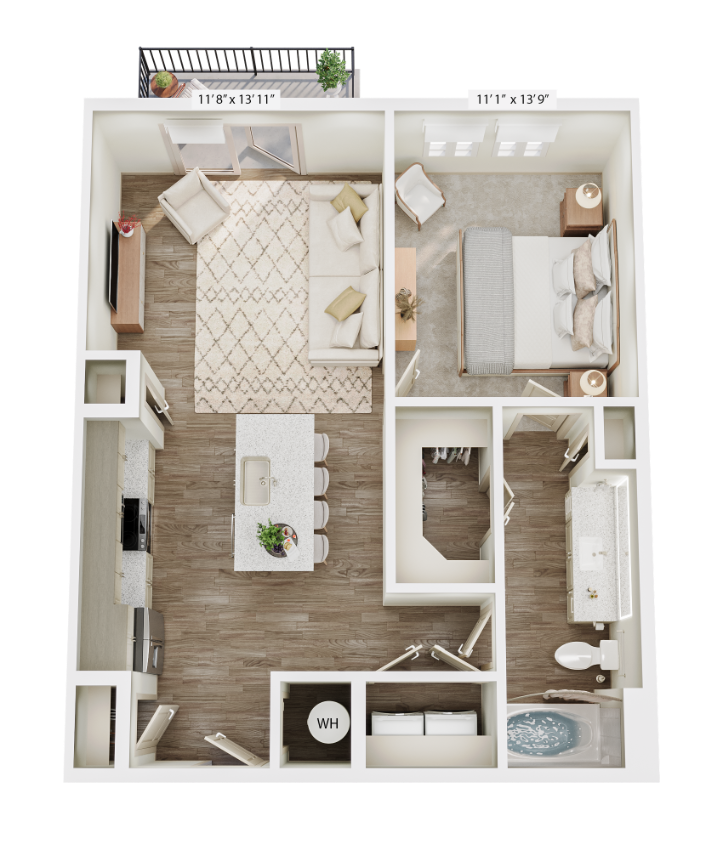 A1 floor plan