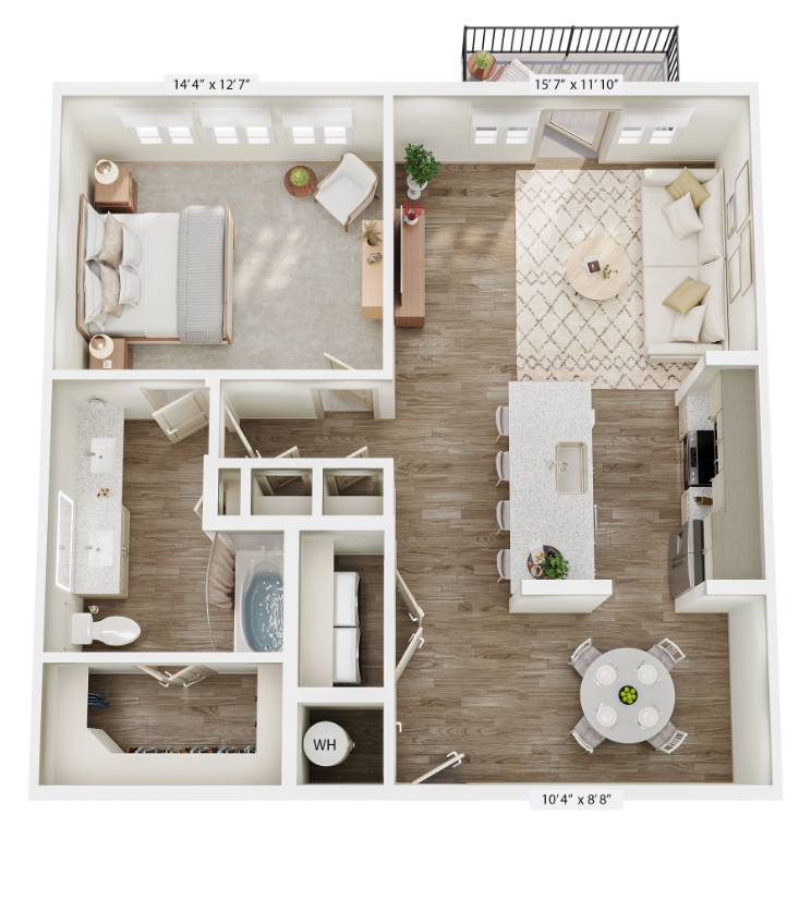 A4 floor plan