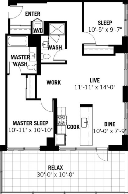 Greenspace Two Bed 16