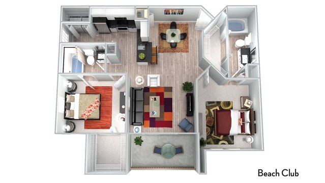 Beach Club Renovated