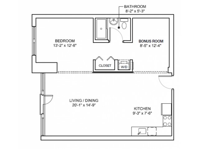 One Bedroom Mezzo Modern