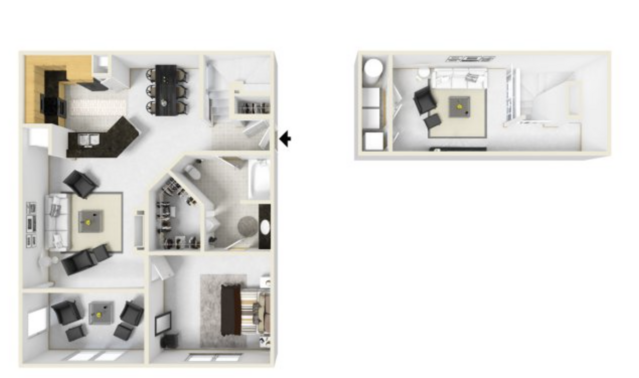 Kensington Loft- 1 BR / 1BA Loft