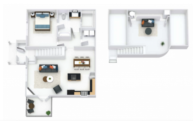 Regents Loft- 1 BR / 1 BA Loft