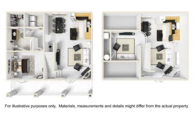 Mayfaire- 1 BR/1BA Loft & Garage