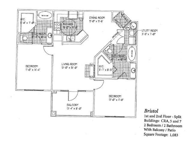 Bristol - 2 BR / 2 BA