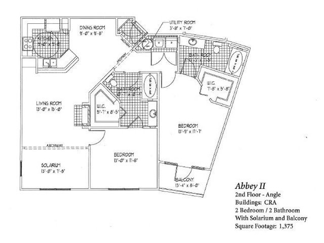 Abbey II - 2 BR / 2 BA