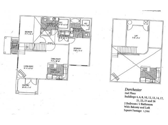 Dorchester Loft- 2 BR / 2 BA Loft