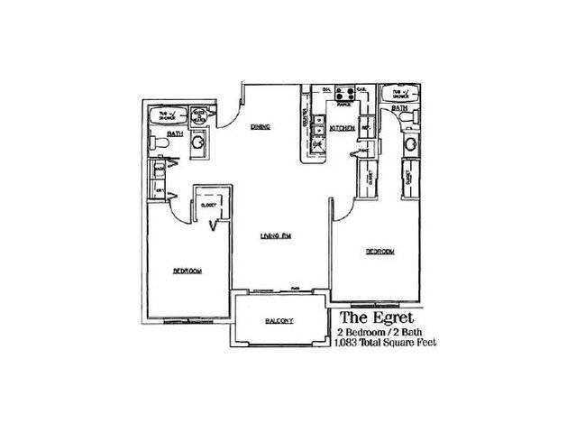 2 Bedroom 2 Bath