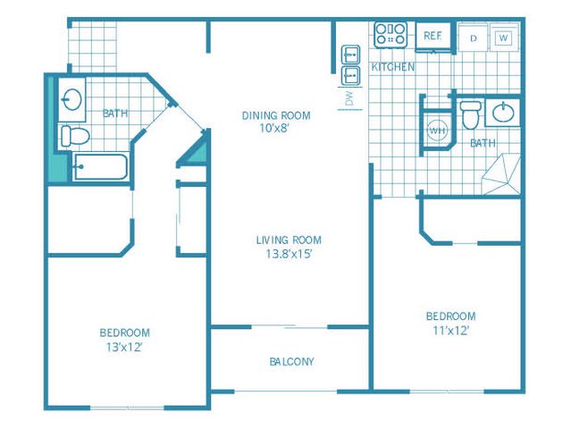 2 Bedroom