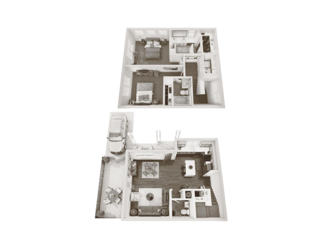 Two Bedroom Cottage with Private Driveway Parking