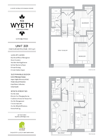 Two Bedroom with Flex